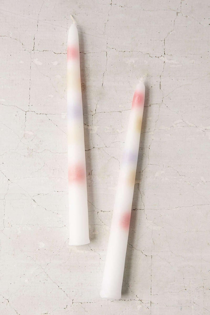 Benjamin International General Wax & Candle Multi-Color Drip Taper Candles - 2 Pack - Image 2